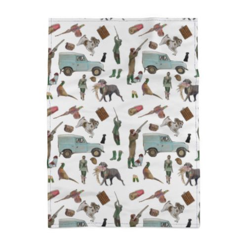 Sharp Shooters Tea Towel